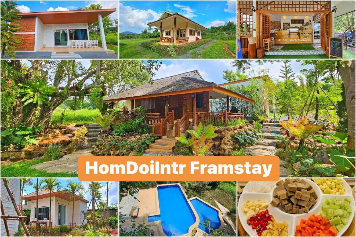Homdoiintr Farmstay ฮ่อมดอยอินทร์ ฟาร์มสเตย์ Ban Huai Kaeo 外观 照片